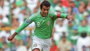 Pavel Pardo con la Selección Mexicana