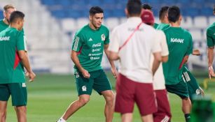 El Tri en entrenamiento 