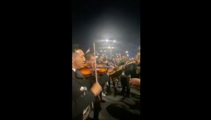 Mariachi en Qatar durante el Mundial