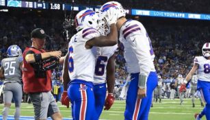 Los Bills festejan anotación ante Detroit