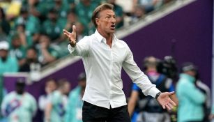 Hervé Renard convenció a sus jugadores en el vestidor al medio tiempo