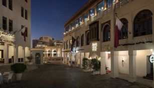 Souq Waqif previo al accidente de este jueves