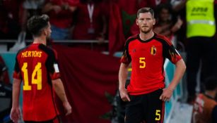 Jan Vertonghen tras la derrota de Bégica ante Marruecos