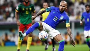 Dani Alves con Brasil en Qatar 2022