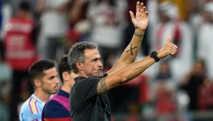 Luis Enrique tras la eliminación de España