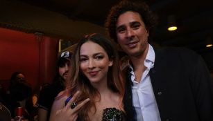 Paty Cantú junto a Memo Ochoa