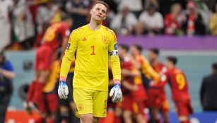 Manuel Neuer en Qatar 2022 con Alemania