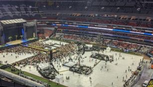 Estadio Azteca en el concierto de Bad Bunny