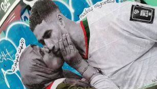 Inmortalizan a Achraf Hakimi y su madre con mural en Marruecos