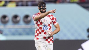 Gvardiol en Qatar 2022 con Croacia