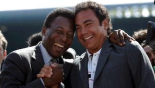 Hugo Sánchez y Pelé fueron buenos amigos