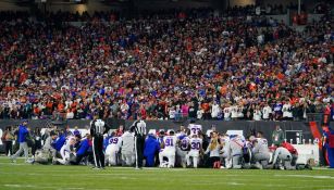  Bills vs Bengals fue suspendido oficialmente por salud de Hamlin