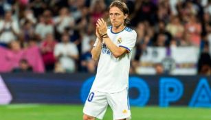 Luka Modríc con el Real Madrid