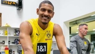 Sebastian Haller de nuevo en entrenamientos