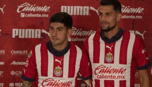 Víctor Guzmán y Daniel Ríos en presentación 