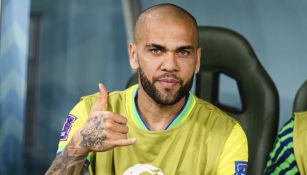 Dani Alves en Qatar 2022 con Brasil