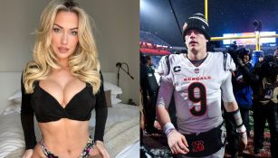 Paige Spiranac le coqueta a Joe Burrow