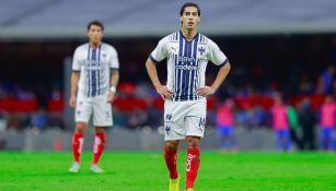 Erick Aguirre en un partido con Rayados 