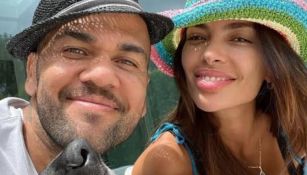 Dani Alves y su esposa Joana Sanz