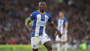 Caicedo en un juego del Brighton