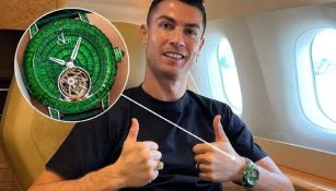 Cristiano Ronaldo presume reloj con valor millonario, fue diseñado exclusivamente para el jugador