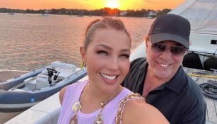 Tommy Mottola le habría sido infiel a Thalía con la cantante Leslie Shaw