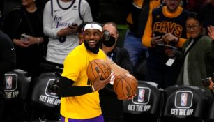 LeBron James con los Lakers 