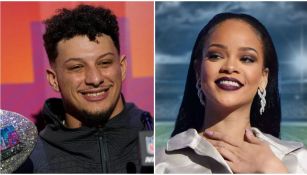 Patrick Mahomes y Rihanna