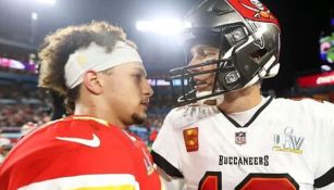 Patrick Mahomes y Tom Brady juntos