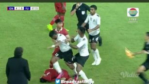 Pelea en futbol de Indonesia