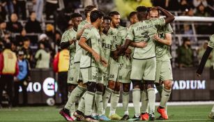 LAFC en festejo de gol