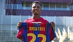 Ansu Fati se lesionó en el entrenamiento de Barcelona y será baja para próximos partidos