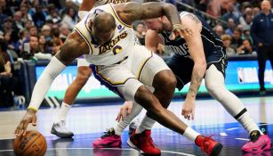 LeBron James se lesionó en el juego contra Mavericks