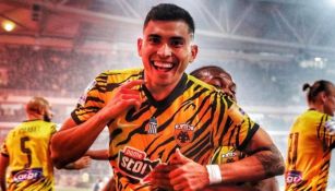 Orbelín Pineda, jugador del AEK Atenas 