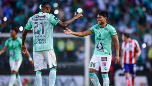 León en festejo de gol