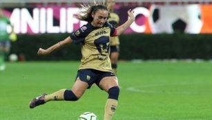 Dinora Garza, futbolista de Pumas Femenil