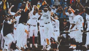 El conjunto de Países Bajos celebró como Cristiano Ronaldo un home run