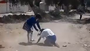 Pelea entre alumnas de secundaria