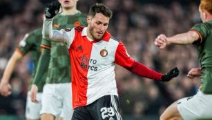 Santi Giménez, futbolista del Feyenoord