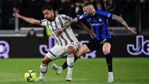 Juventus e Inter igualaron en la semifinal de la Coppa Italia