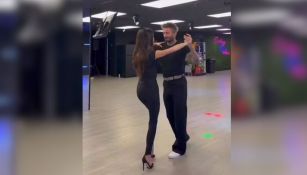 David y Victoria Beckham en sus clases de salsa