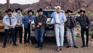 Bad Bunny y Grupo Frontera en el estreno de 'Un x100to'