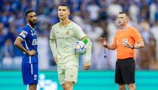 Cristiano Ronaldo en el encuentro entre Al Nassr y Al Hilal