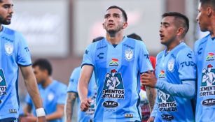 Jugadores del Pachuca en Torreón