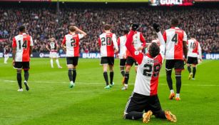 Así celebró el Bebote el segundo gol del encuentro