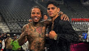 Gervonta Davis y Ryan García después de su pelea