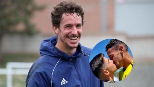 Alberto Lejárraga en un entrenamiento del Las Rozas