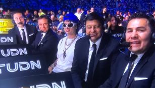 Peso Pluma se luce en la pelea de box en vivo Canelo Álvarez vs John Ryder