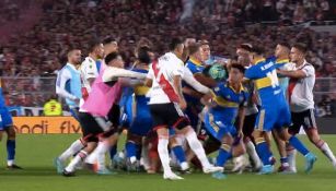 La bronca entre River y Boca que aplazó el final del encuentro