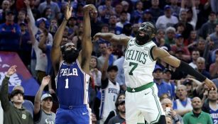 Harden fue fundamental para la victoria de los 76ers